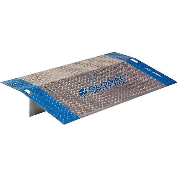 Heavy Duty Aluminum Dock Plate, 48inW x 36inL, 3,550 Lb. Capacity